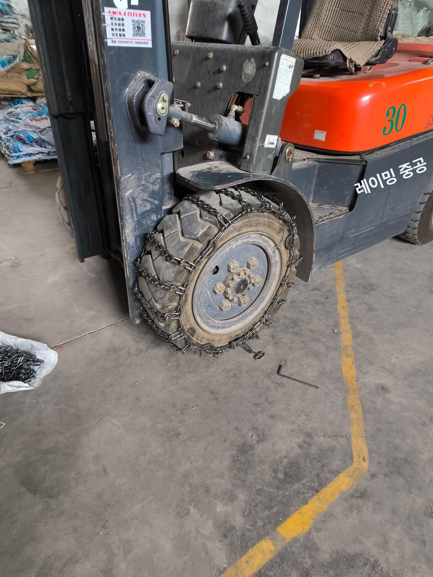 지게차 스노우 체인 중장비 쇠사슬 빙판길 겨울철 미끄럼방지 미끄럼 진흙 동계 174,200원