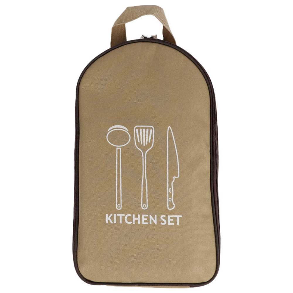 캠핑용 옥스포드 조리도구 파우치 가방, 베이지, 1개 9,800원