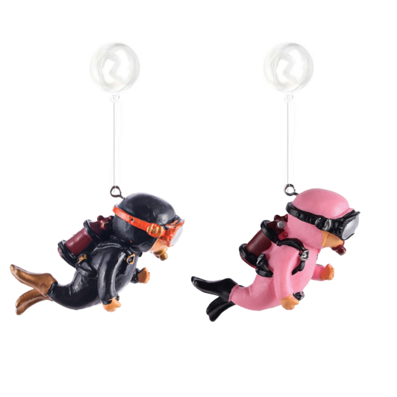 해양잠수부 플로팅 피규어 어항 장식품 4,800원