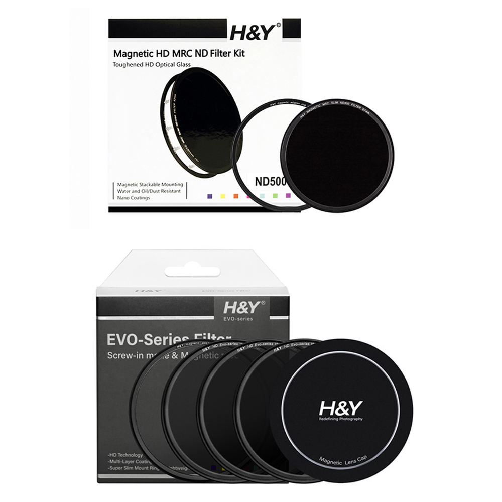 에이치앤와이 HD Evo IR ND8 / 64 / 1000 + RI ND500000 77mm 마그네틱필터 세트 251,040원