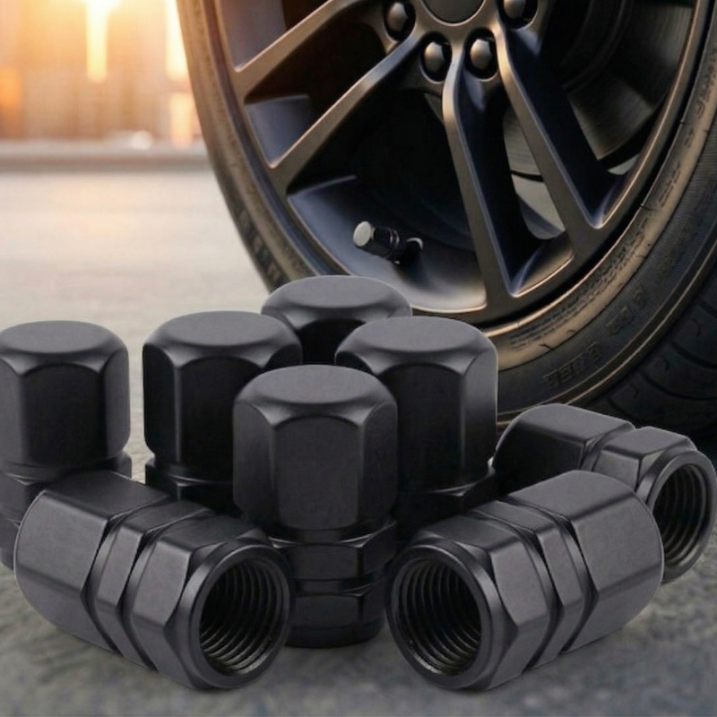 소미조이 자동차 타이어 밸브캡 마개, 블랙, 8개 7,000원