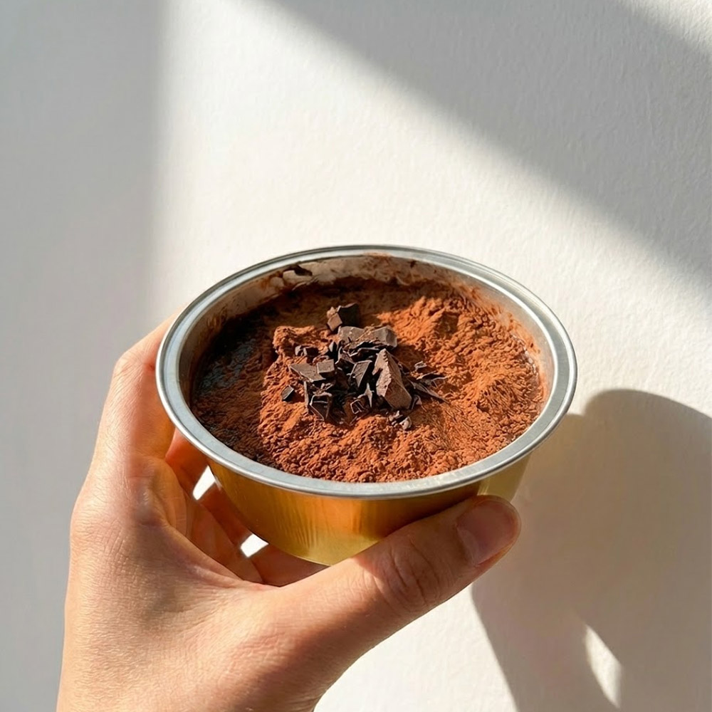 초코무스용기 AK150C 뚜껑포함 푸딩 티라미수 브라우니 크림뷔릴레 알루미늄 케이스 7,000원