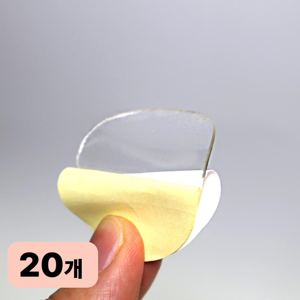 (초강력) 핸드폰 그립 톡스티커 3M 투명 겔, 20개 6,970원