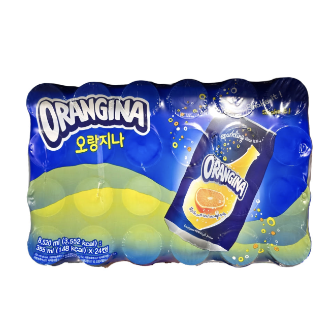 오랑지나 탄산음료 뚱캔 355ml 4캔 코스트코 오렌지 과즙, 1세트, 8.52L 29,980원