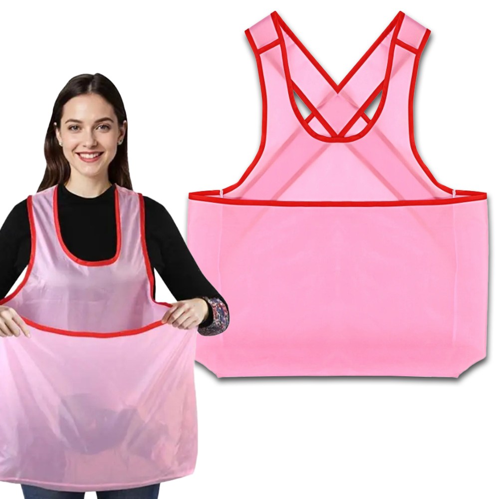 심플리프 다용도 포켓 앞치마, 1개, 핑크 12,390원