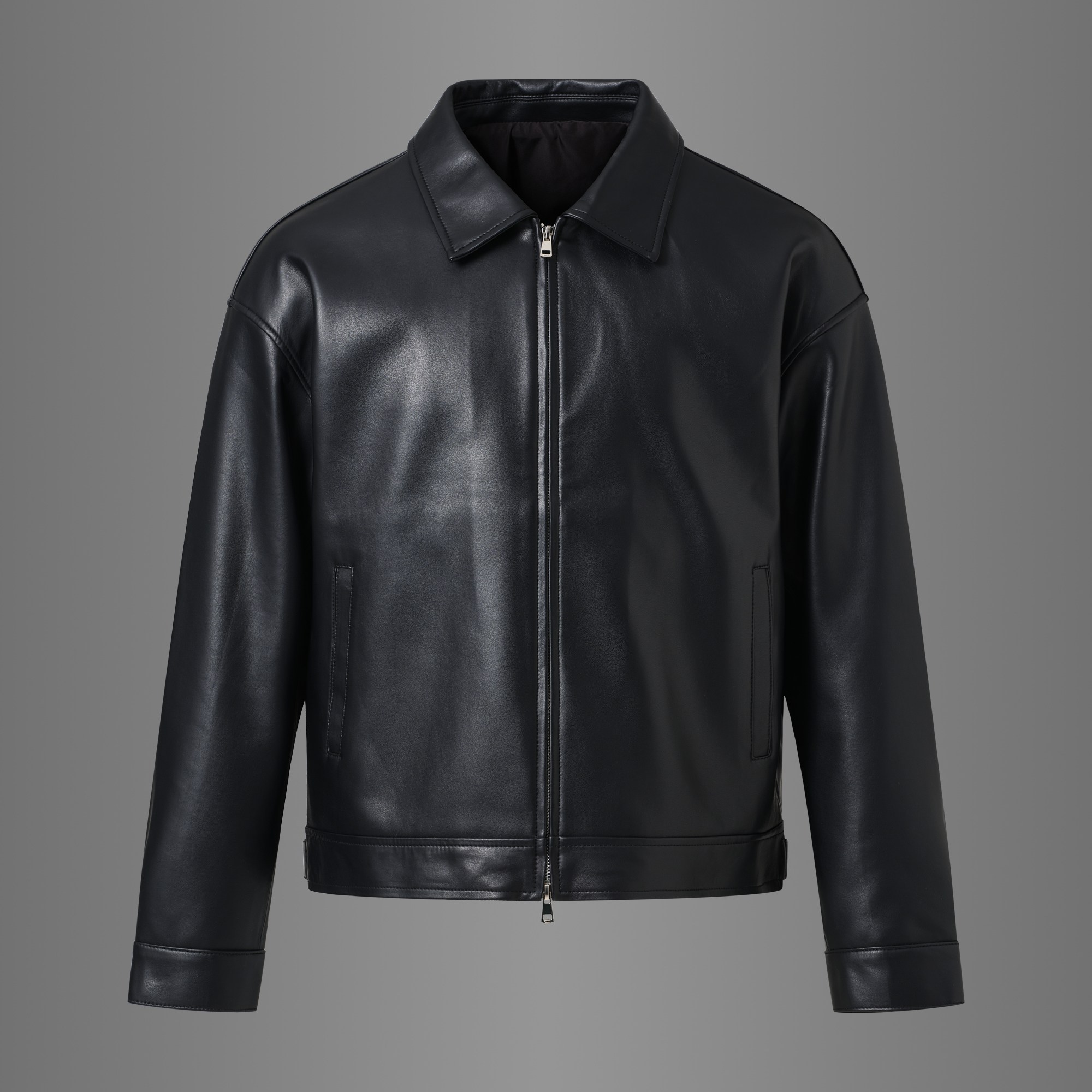 DIWO 천연 양가죽 오버핏 카라 자켓 199,000원