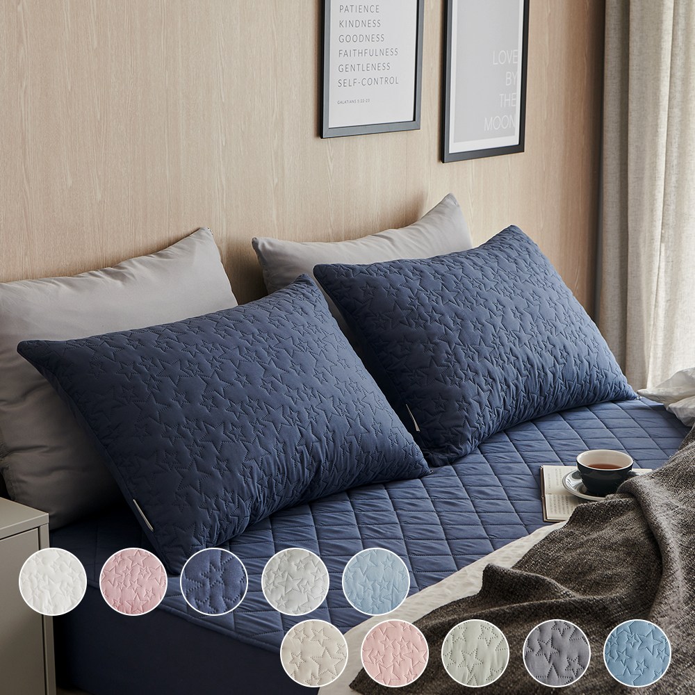 데시뉴 먼지없는 에센스 항균 누빔 베개커버 2P 9,000원