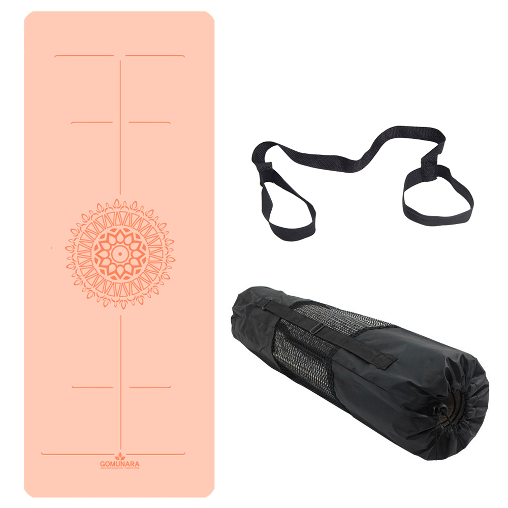 고무나라 TPE PRO 센터라인 요가매트 8mm + 보관스트랩 + 전용가방 세트 20,970원