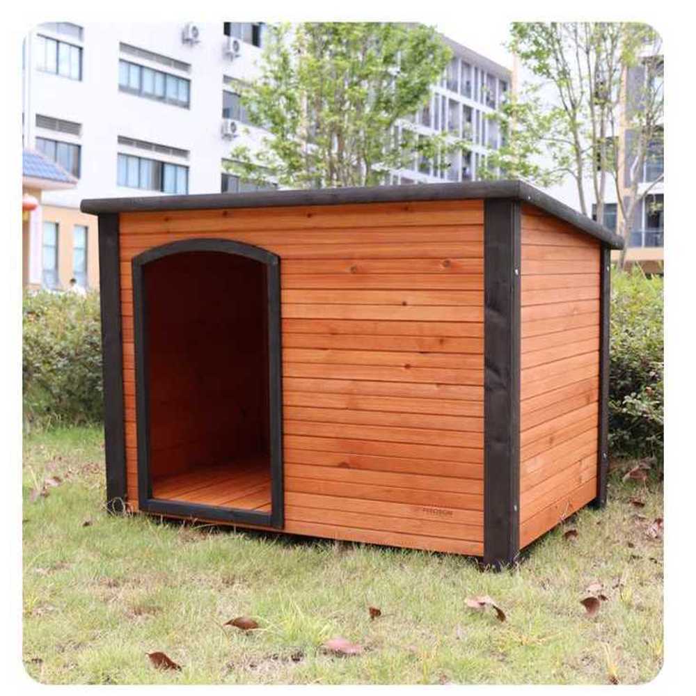 대형견 집만들기 원목 진돗개집 보온 방수 실외견사 214,300원