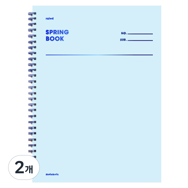 모트모트 스프링북 코넬시스템, 세레니티, 2개 9,800원