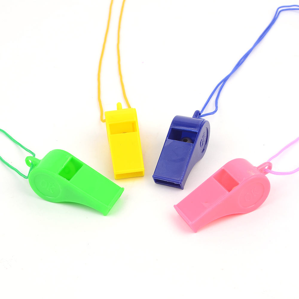 플라스틱 호루라기 호각 응원도구 호신용품 3개 세트 4,320원