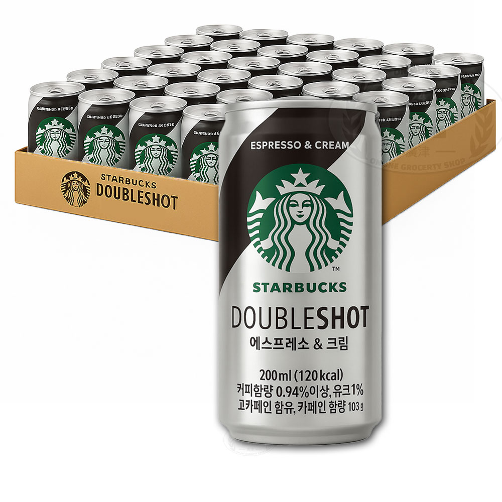 스타벅스 더블샷 에스프레소&크림 커피 47,200원