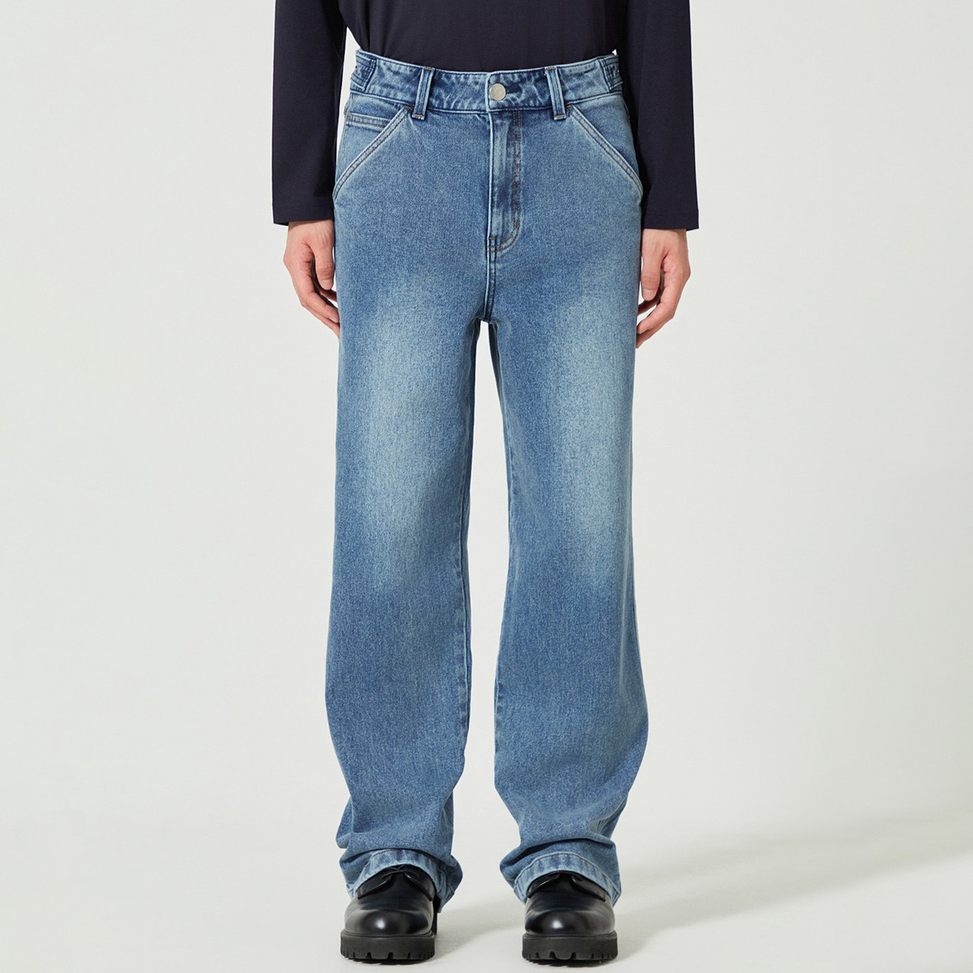 게스 유니 팬츠 M톤 카펜터 뉴 와이드 팬츠 MO6D6133 115,000원