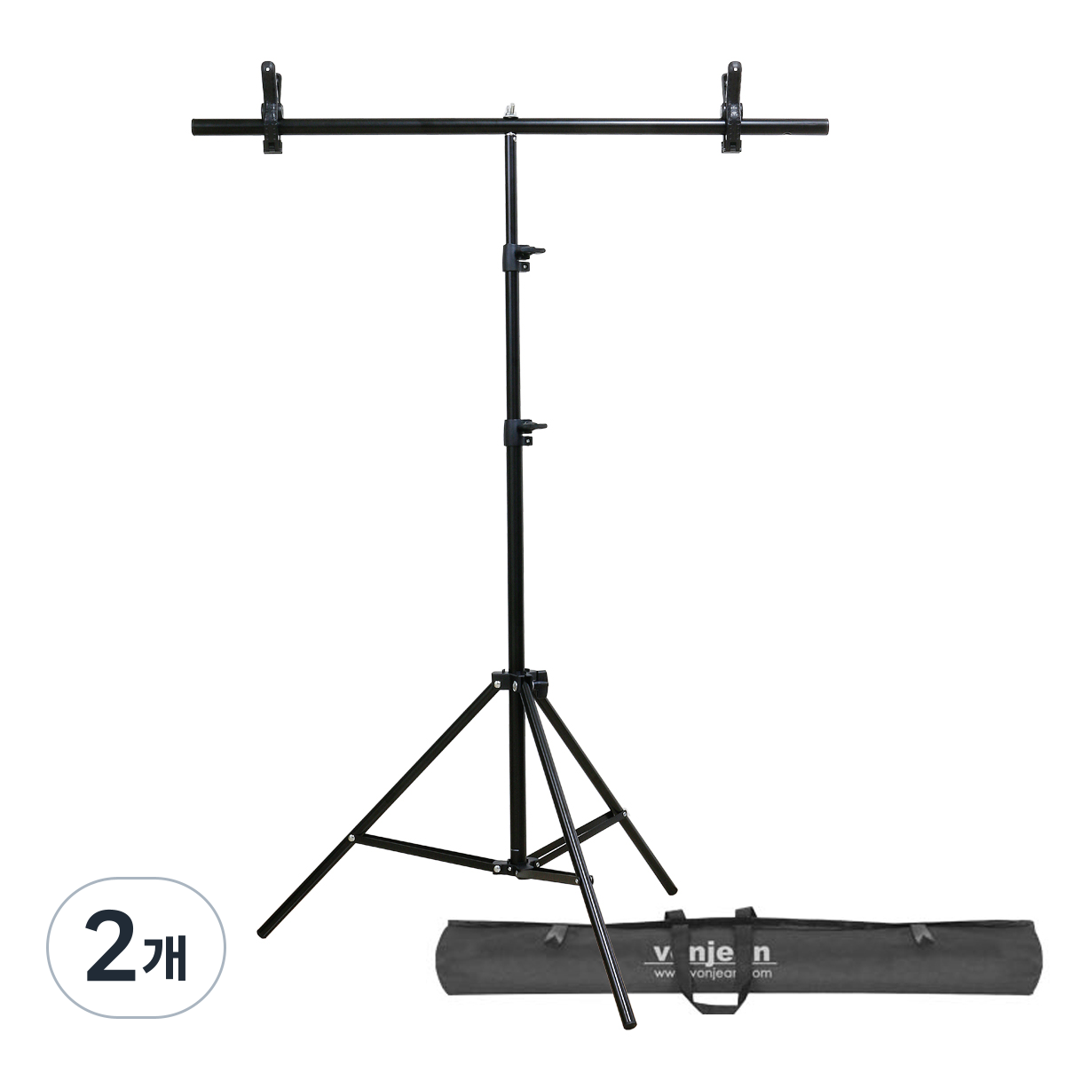 본젠 포토그라피 PVC 배경지 걸이 백드롭 T스탠드 180 x 82 cm, LT-280, 2개 36,510원