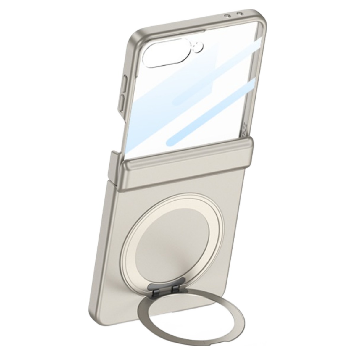 갤럭시 Z플립7 자석 힌지 풀커버 화면 일체형 회전 거치대 15,980원