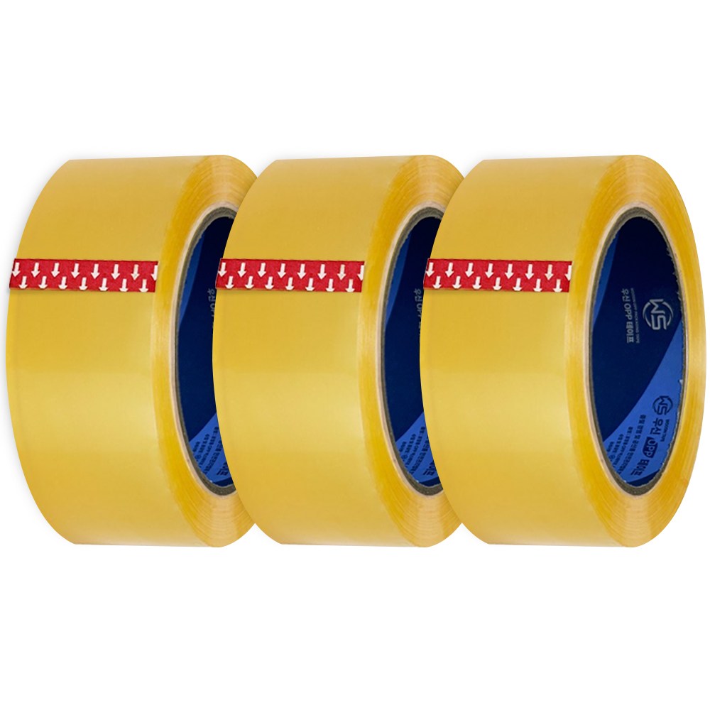 박스테이프 50M 중포장 opp 투명테이프 고중량 우신 테이프, 3개 5,200원