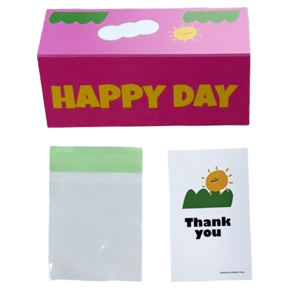 마커스스토어 알록달록 해피데이 헤더택 포장 중 14,000원