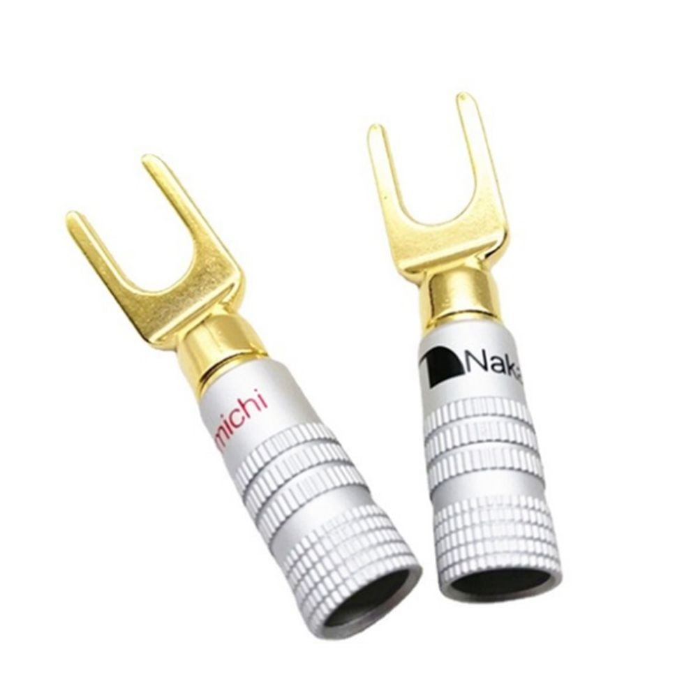 나카미치 말굽단자 바나나플러그 2개1조, 2개1조 9,900원