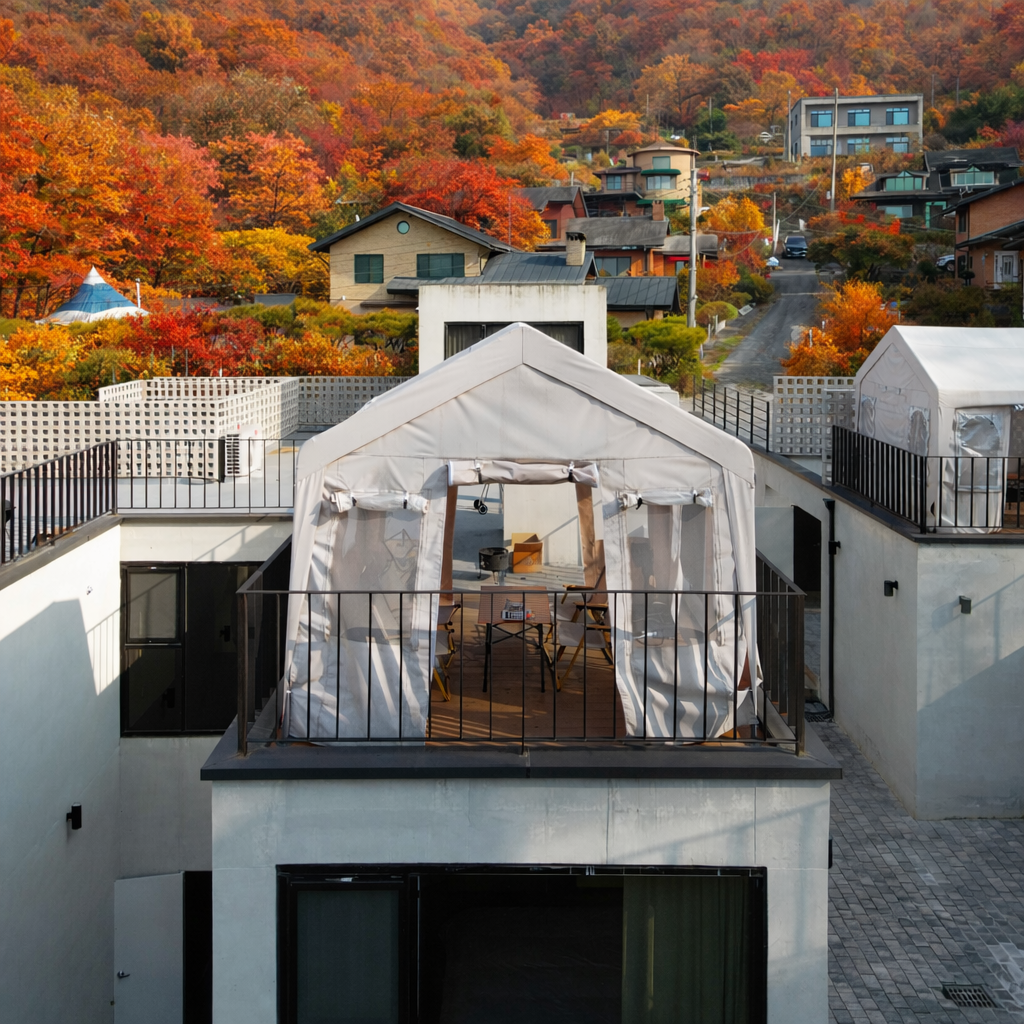 오드 몽골텐트 캐노피 옥스포드 대형천막 캠핑 장박 테라스 창고 가제보, 천장형 190,000원