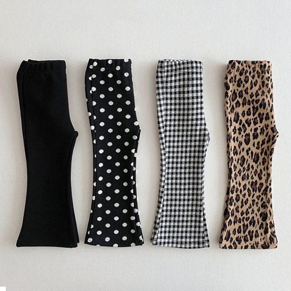 [더사랑이] 코코도트팬츠1+1 아동복 키즈  키즈 아동복 유아 패턴레깅스 나팔팬츠 등원룩 나들이룩 세트2장 21,900원