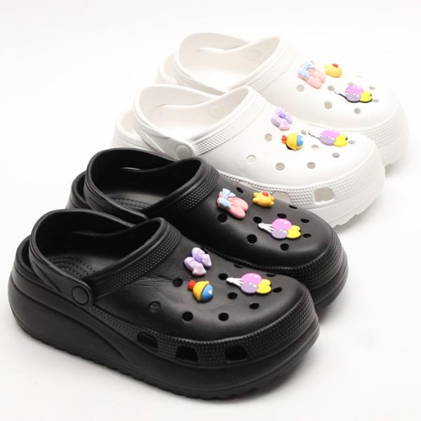 아크라 이스케이프 남성 여성 공용 커플 통굽 슬리퍼형샌들 쿠션 샌들 슬리퍼 아쿠아 플랫폼 클로그 라인드 클래식 우먼 키높이 4cm 16,700원