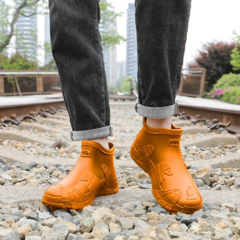 남성용 멋진 방수 로우컷 레인부츠 미끄럼방지 내마모성 19,800원