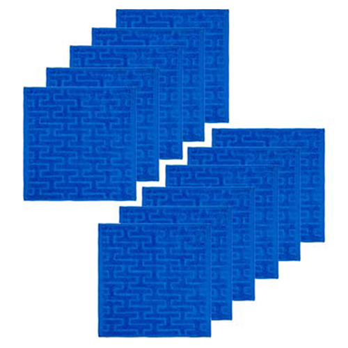 테토 시그니처 수피마 핸드타올 34 x 34 cm, 블루, 11개 78,750원