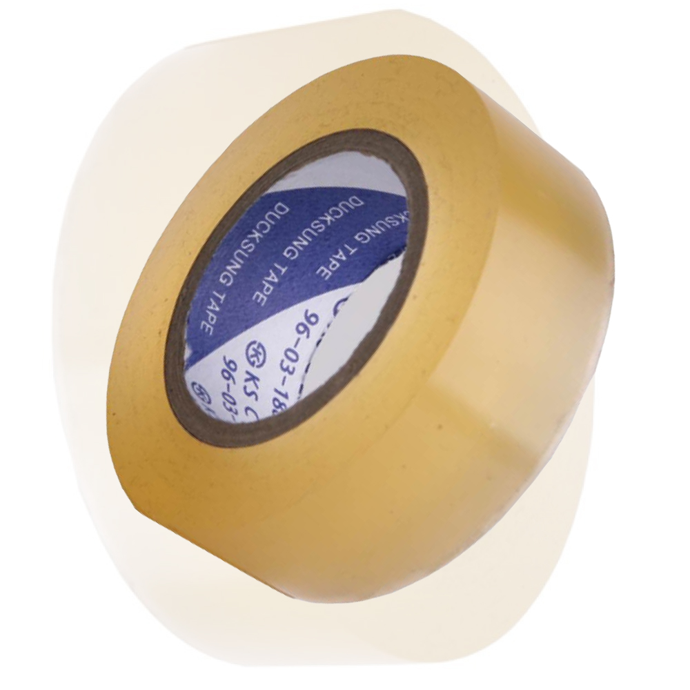골든트리 19mm x 10M 덕성 투명 PVC 전기테이프 전기작업 배선작업 정리테이프 절연테이프, 1개 3,670원