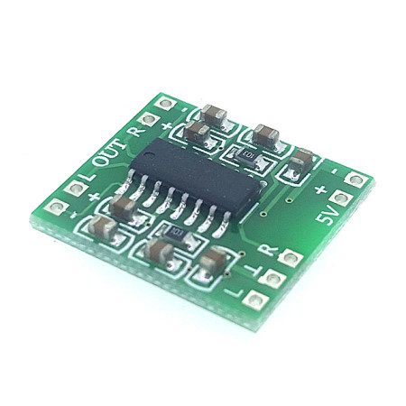 아두이노 2채널 3W 디지털 앰프 모듈 오디오 증폭 PAM8403-Module 500원