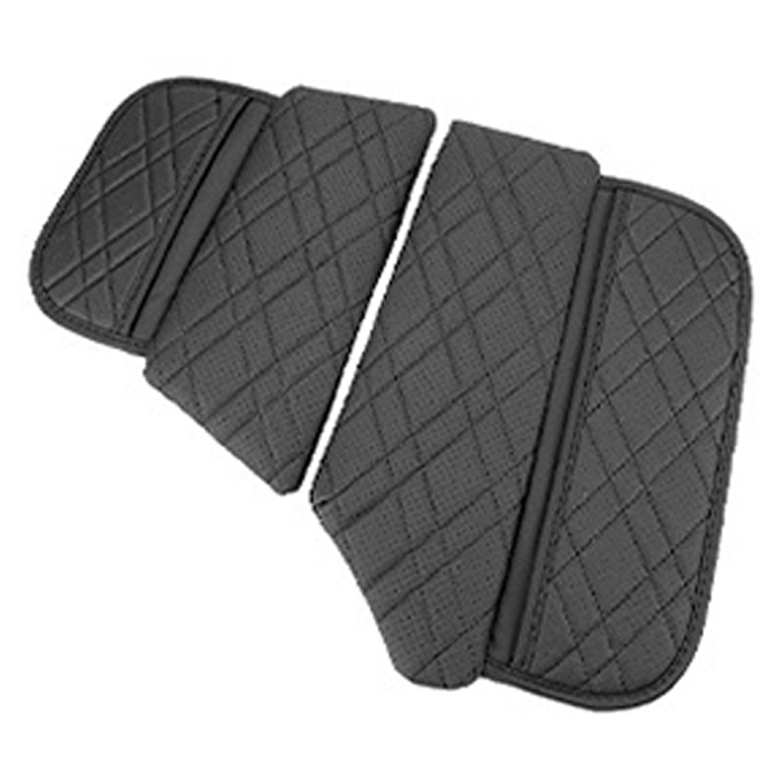 카에버 BMW 전용 프리미엄 퀼팅 수납 콘솔 커버 양문형 콘솔커버 5시리즈, F바디 블랙, 1개 33,810원