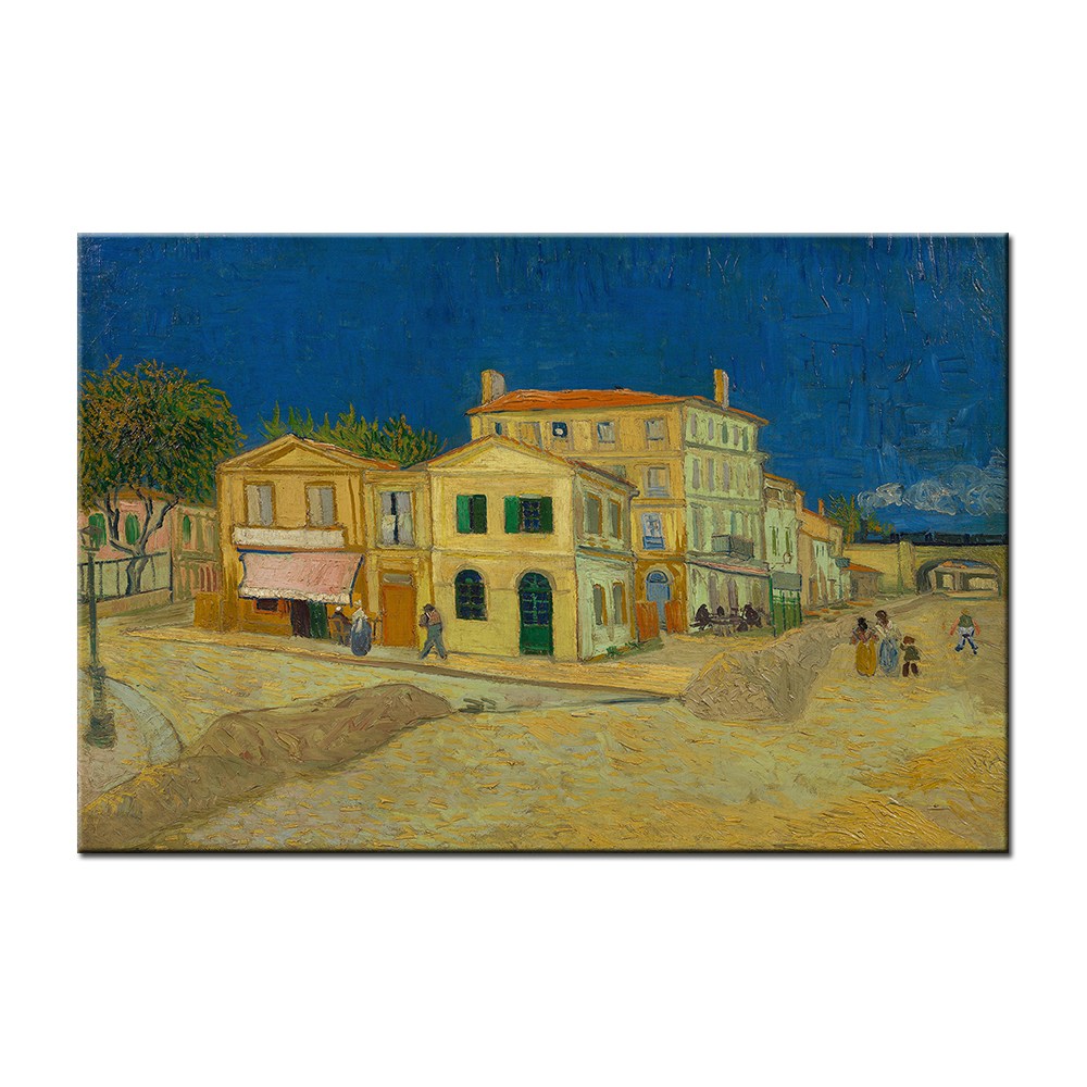 빈센트 반 고흐 캔버스 액자 카페 거실 명화 인테리어, 13.노란 집 51,500원
