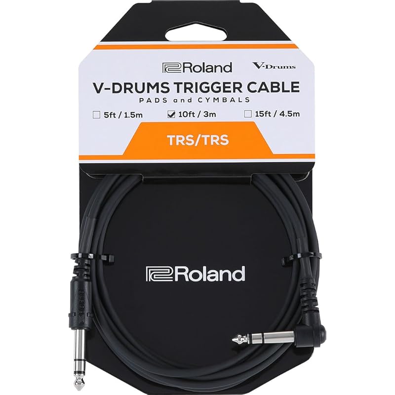 롤랜드 Roland PCS-10-TRA V-Drums 패드심벌용 트리거 케이블 길이 3m 전자 드럼 29,140원