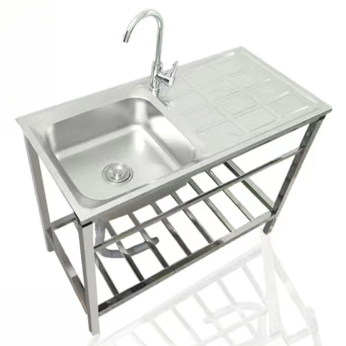 스텐 간이 소형 탕비실 사무실 개수대 미니 싱크대 씽크대 73,900원