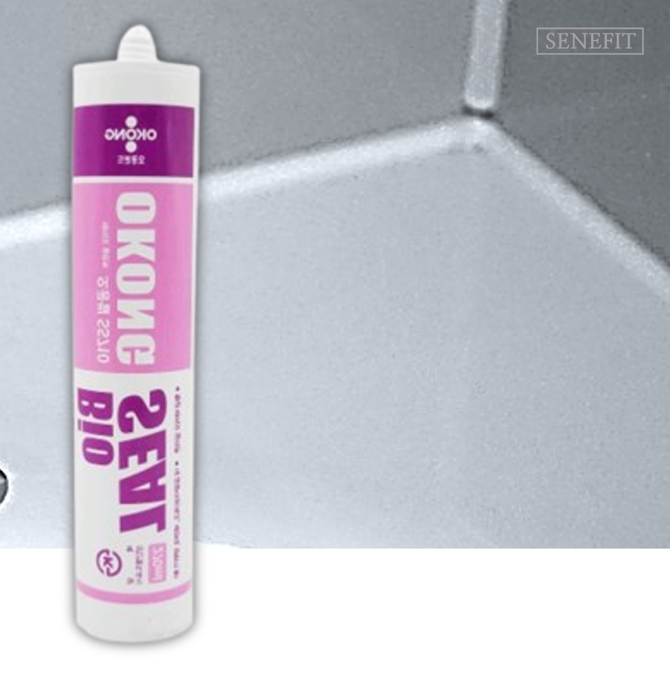 곰팡이 안생기는 안피는 실리콘 빨리굳는 접착용 실리콘 백색 19,400원