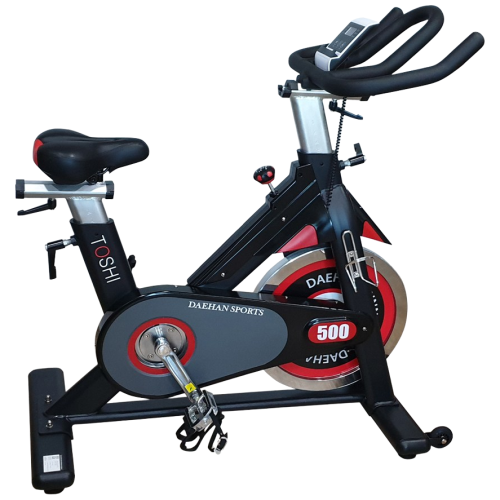 대한스포츠 TOSHI500 마그네틱 스핀바이크 실내자전거 즈위프트 키노맵 연결사용가능함 ZWIFT Kinomap 831,000원