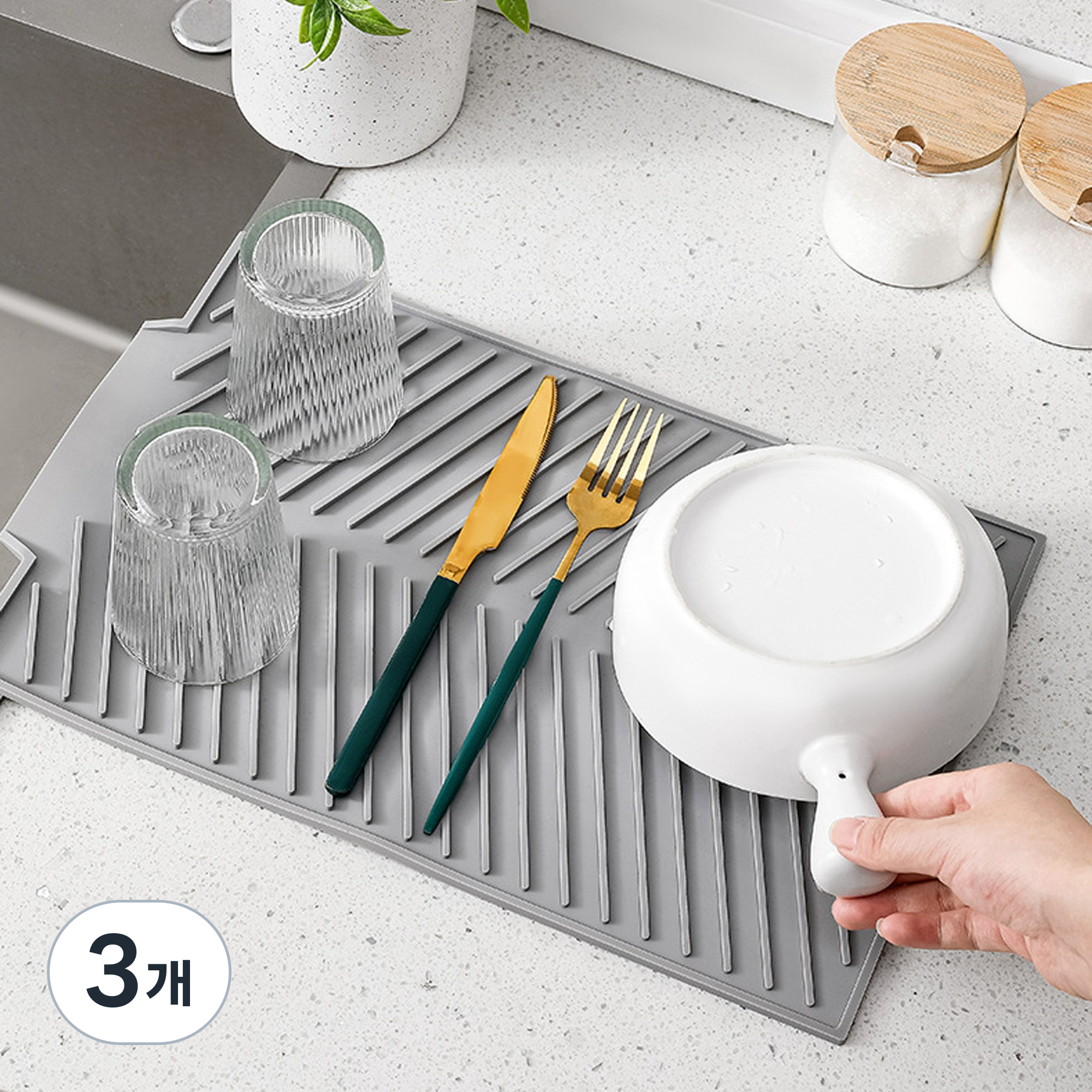 필굿리빙 실리콘 식기건조 매트 18,900원