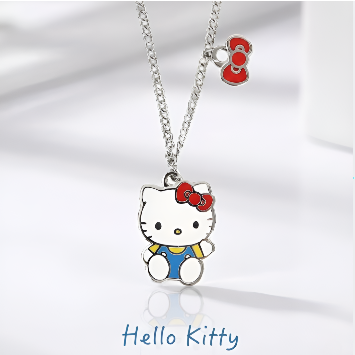 [ kc인증 ] 여아 캐릭터 시나모롤 쿠로미 헬로키티 목걸이 어린이 펜던트 쥬얼리 10,900원