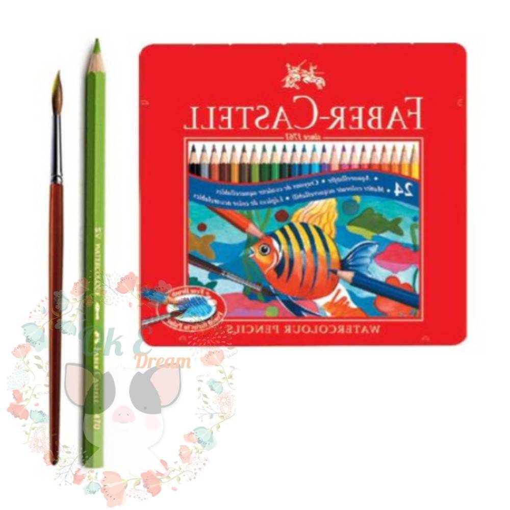 옥이드림 수채색 연필 24색 종이색연필 수채화색연필 컬러링색연필 23,600원