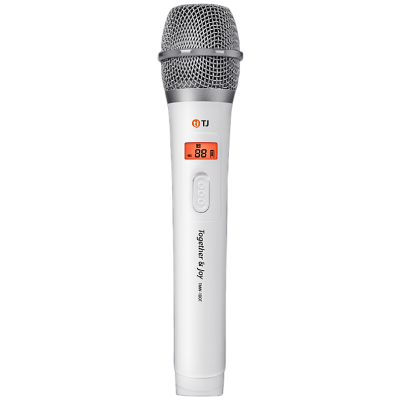 TJ 태진 티제이미디어 무선마이크 TMW100T 무선마이크단품 1개 노래방 보컬 화이트 블랙 135,000원