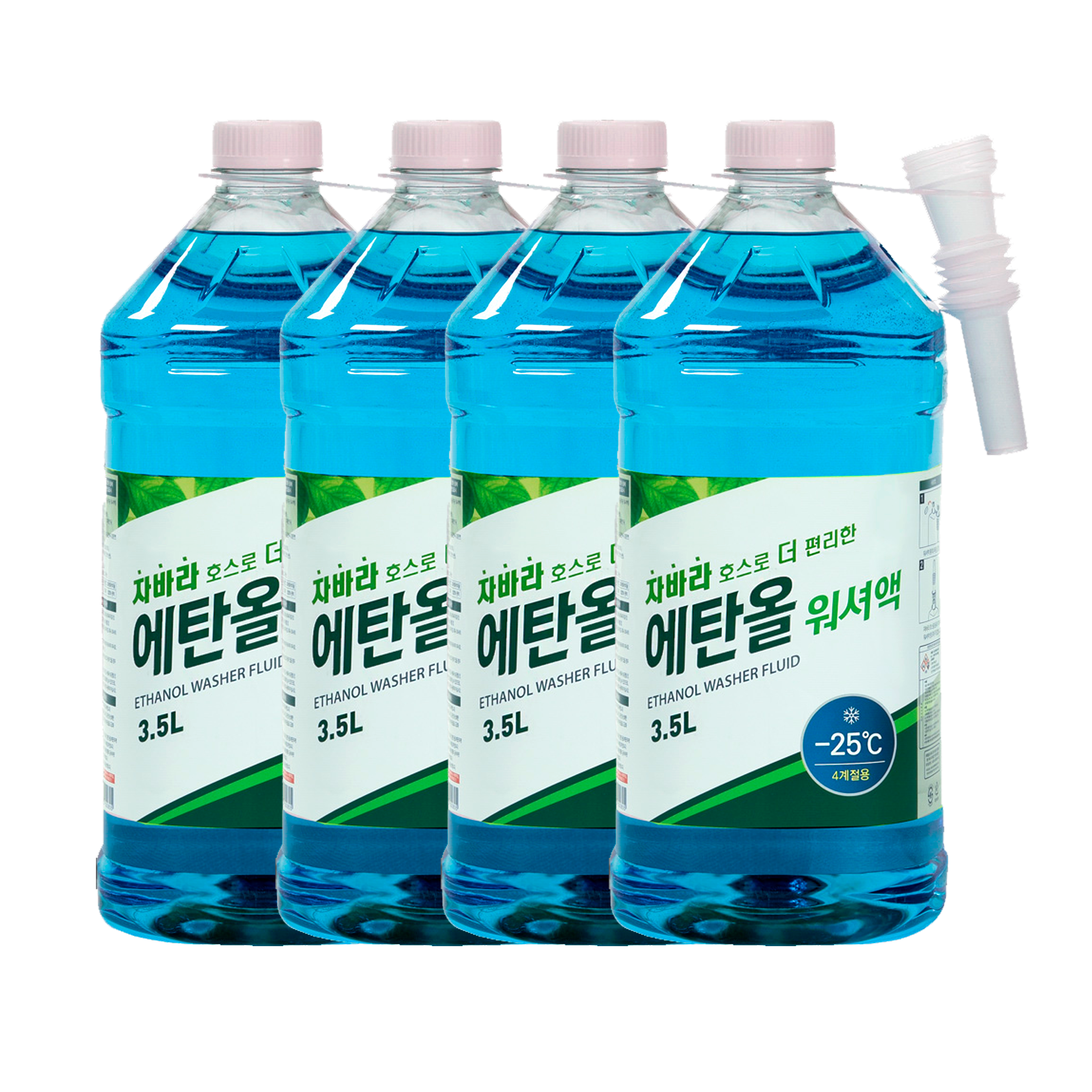 유니켐 대용량 워셔액 친환경 식물성 사계절 3.5L 14,000원