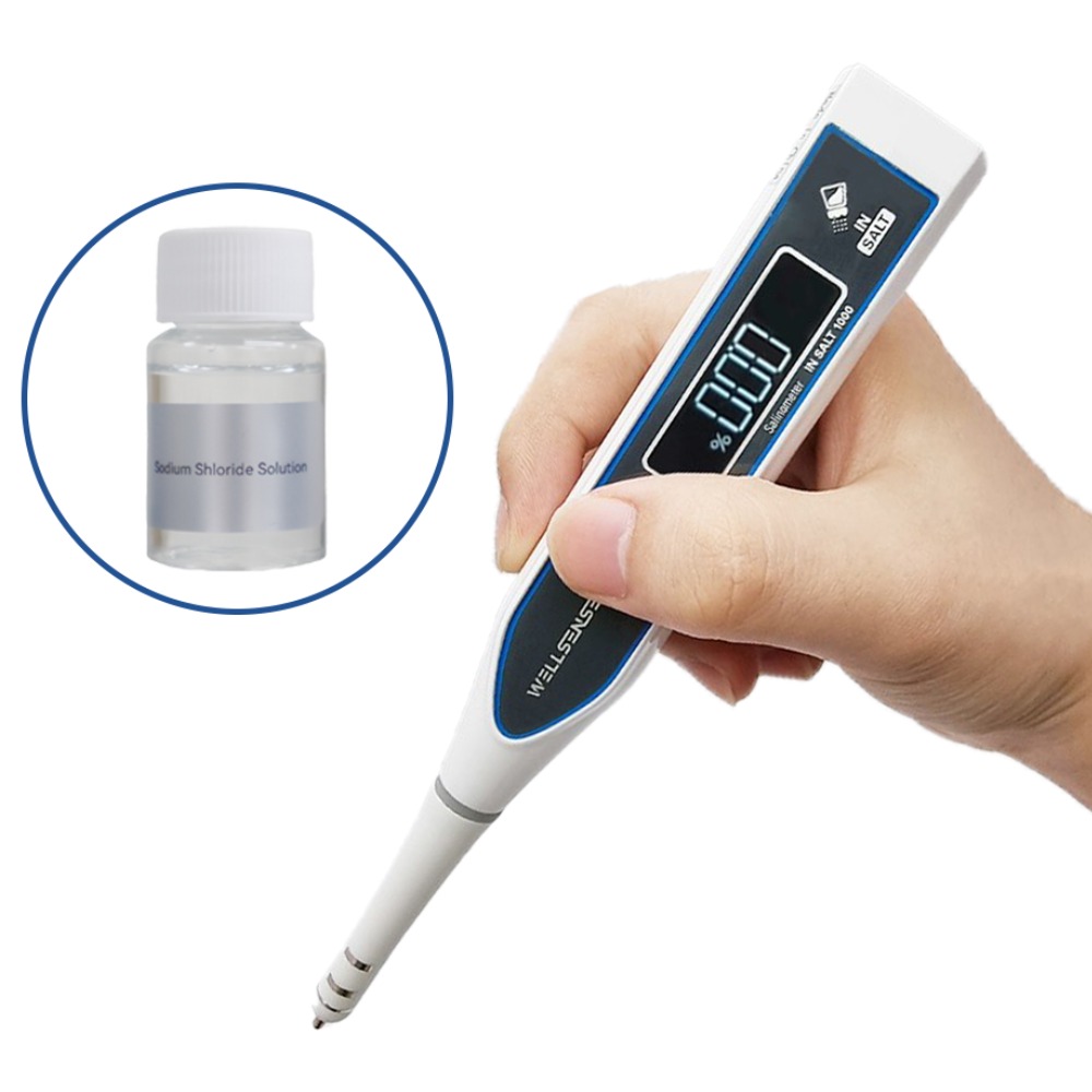 웰센스 디지털 전문가 염도계 인솔트 가정용 업소용 염도 측정기 추천 나트륨 식당 염분계, 1개, 인솔트 1000 66,000원