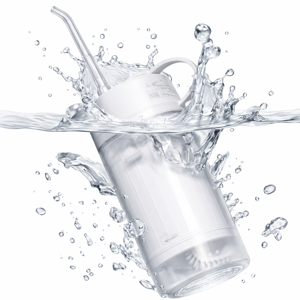 [치과공식판매] 원웨이 워터 에어 픽 구강세정기 무선 물치실 휴대용 가정용, 화이트, 워터에어픽 57,500원