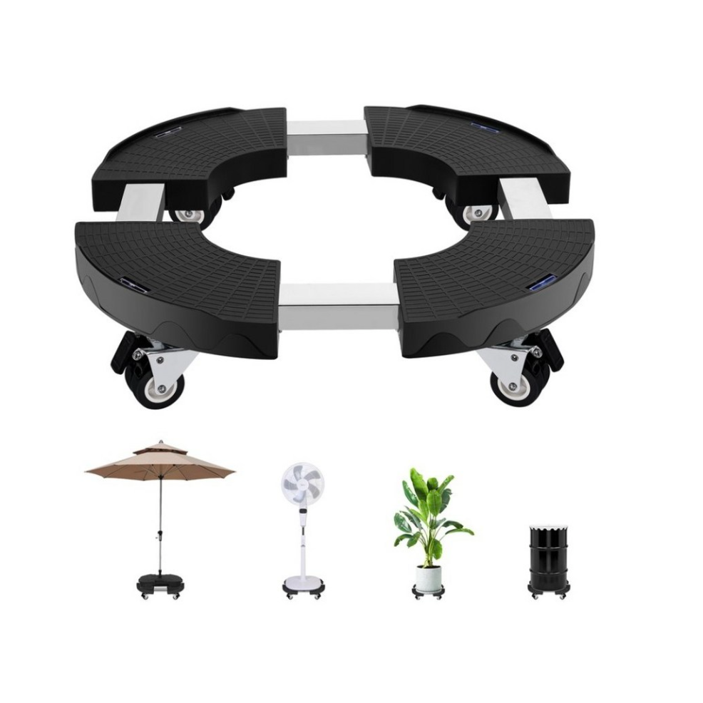 원형 화분 받침대 대형 인테리어 원형 공기청정기 에어컨 받침대 이동식 받침대 바퀴달린 38-50cm 25,750원