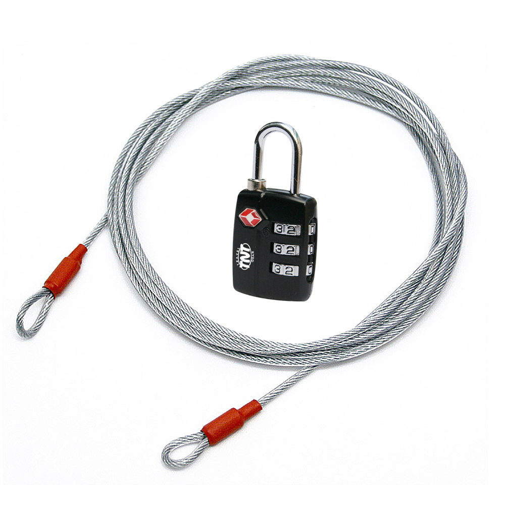 티엔티트래블기어 TSA자물쇠 앤 케이블 세트 15,500원