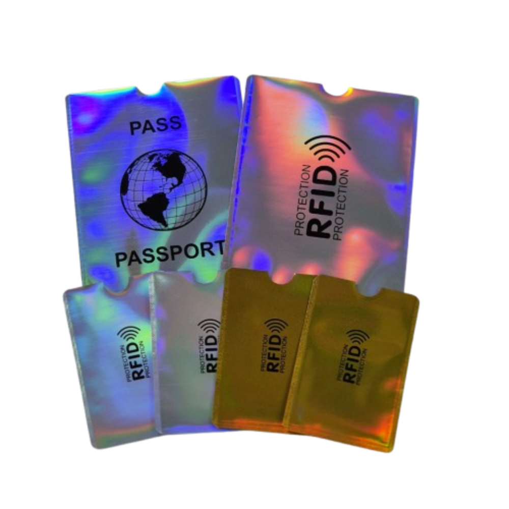 컬러플트립 해킹방지 여권슬리브 카드슬리브 6종 8종세트 여권케이스 5,400원