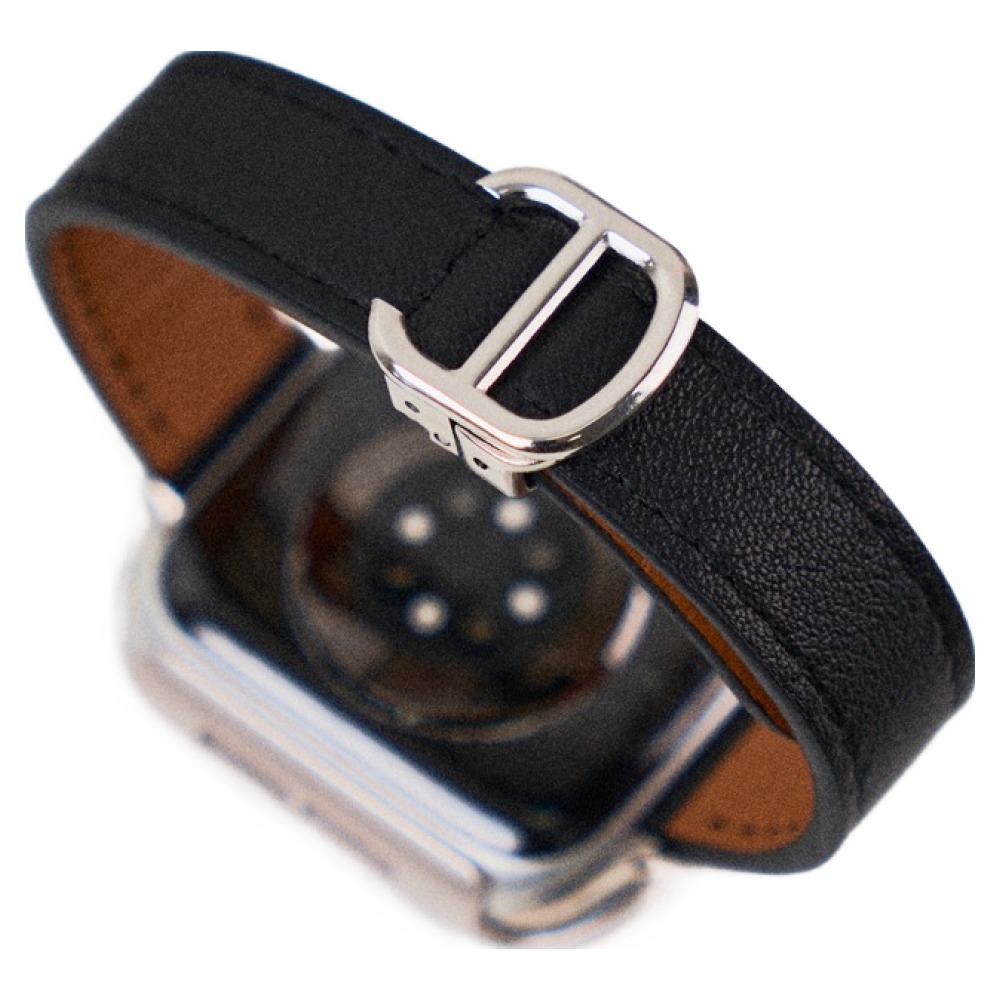 우먼스9999 D버클 슬림 레더 스트랩, 블랙, 1개 17,900원