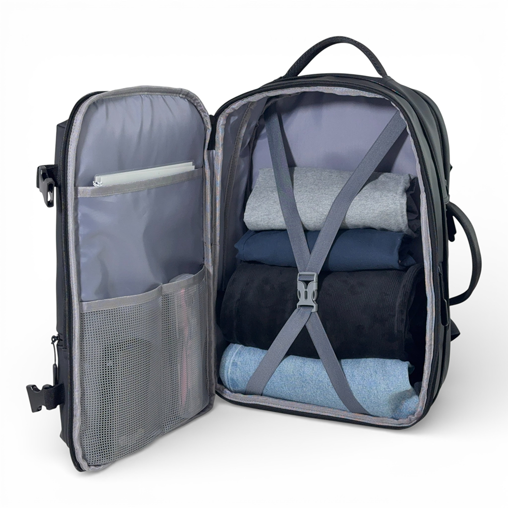 [확장형 30-38L] 트레노 여행용 백팩 노트북 대용량 기내용 배낭 직장인 59,900원