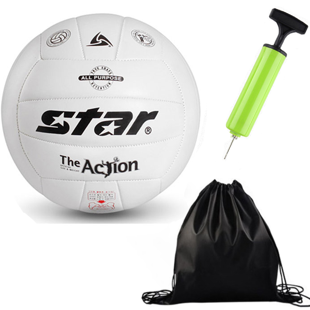 스타 더액션 배구공 5호 + 볼가방 + 볼펌프 19,900원
