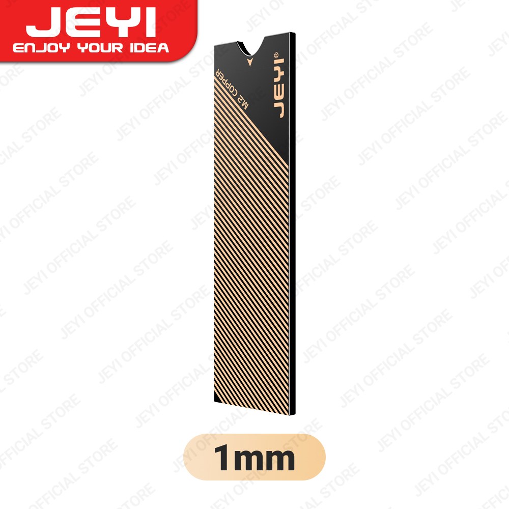 JEYI 그래핀 레이어 구리 SSD 방열판, 노트북 PC PS5 용 솔리드 스테이트 드라이브 라디에이터, M2 NVMe NG 10,500원