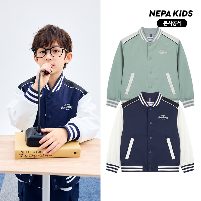 네파 키즈 네파키즈 본사 KL10601 바시티 바머자켓 49,800원